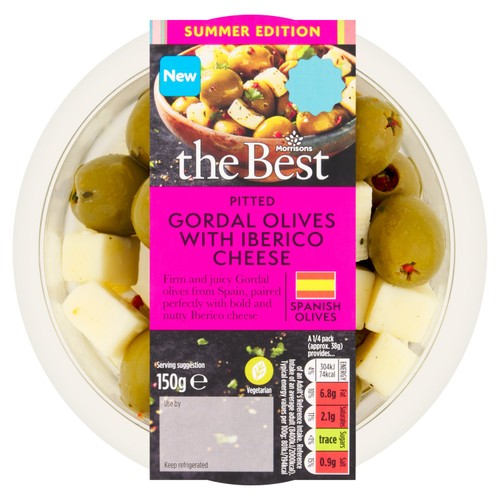 Morrisons The Best Gordal Olives With Iberico Cheese 150g