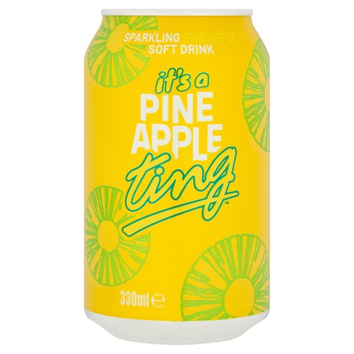 Ting Pineapple Soda Carbonated Pineapple Juice 