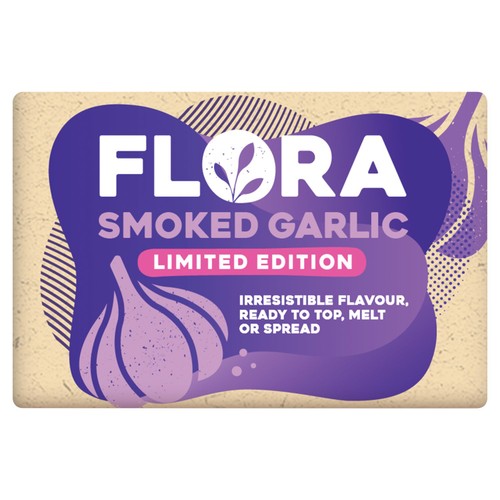 Flora Plant Smoked Garlic Butter Limited Edition 125g thumbnail 2