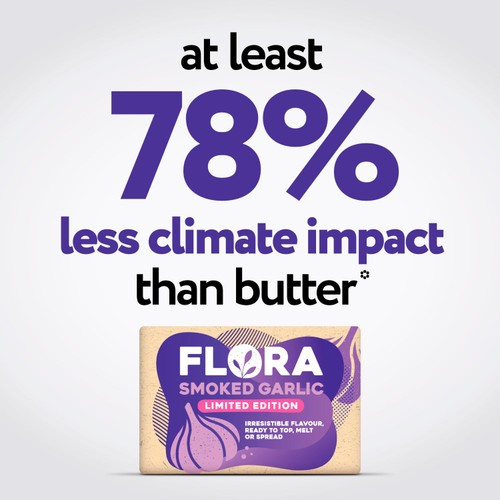 Flora Plant Smoked Garlic Butter Limited Edition 125g thumbnail 4