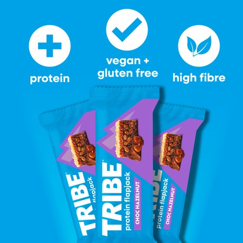 Tribe Protein Flapjack Choc Hazelnut 50g thumbnail 6