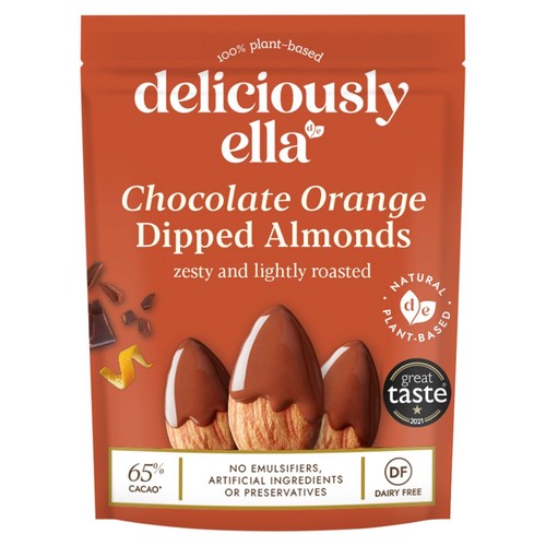 Deliciously Ella Chocolate Orange Dipped Almonds 81g