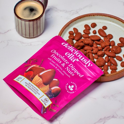 Deliciously Ella Chocolate Dipped Fruit And Nuts 91g thumbnail 3