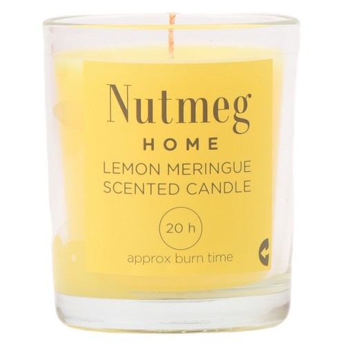 Nutmeg Home Waxfill Glass Lemon Meringue