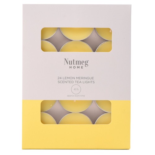 Nutmeg Home Tealights Lemon Meringue