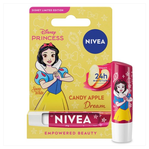 NIVEA Disney Princess Snow White Candy Apple Lip Balm 4.8g