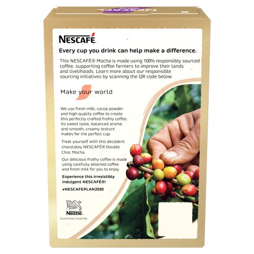 Nescafe Mocha Double Chocolate Instant Coffee 7 Sachets  thumbnail 5