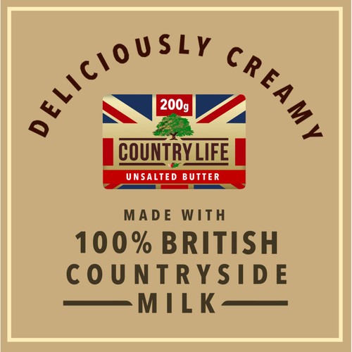 Country Life Unsalted Butter   200g thumbnail 3