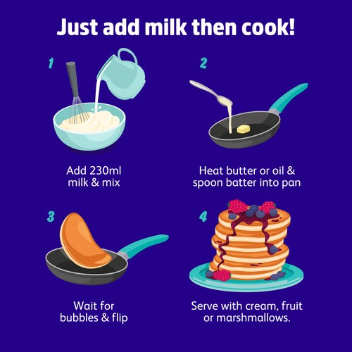 Dr. Oetker American Style Pancake Mix   170g thumbnail 2