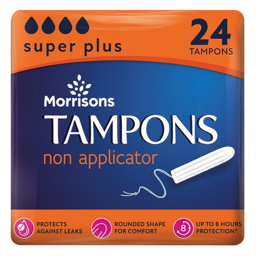 Morrisons Tampons Non-Applicator Super Plus 