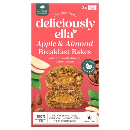 Deliciously Ella Apple & Almond Breakfast Bakes 150g