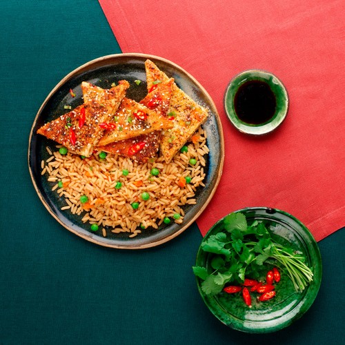 Tilda Microwave Chinese Special Fried Long Grain Rice   250g thumbnail 6