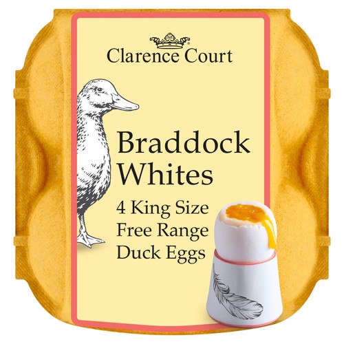 Clarence Court 4 Duck Eggs