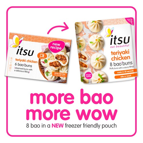 Itsu Teriyaki Chicken 8 Bao Buns thumbnail 5
