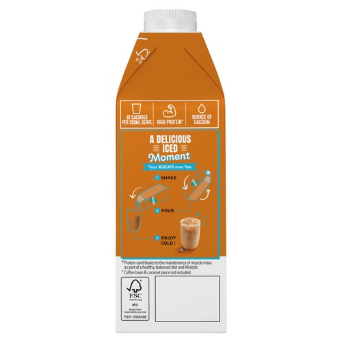 Nescafe Iced Caramel Latte Coffee Ready To Drink 750ml thumbnail 2
