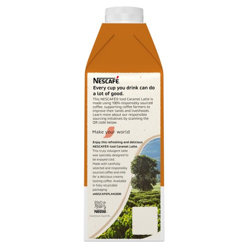 Nescafe Iced Caramel Latte Coffee Ready To Drink 750ml thumbnail 3