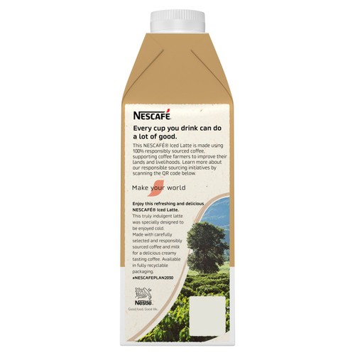 Nescafe Iced Latte Coffee Ready To Drink 750ml thumbnail 2