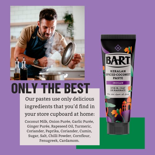 Bart Indian Keralan Spiced Coconut Paste 80g thumbnail 4