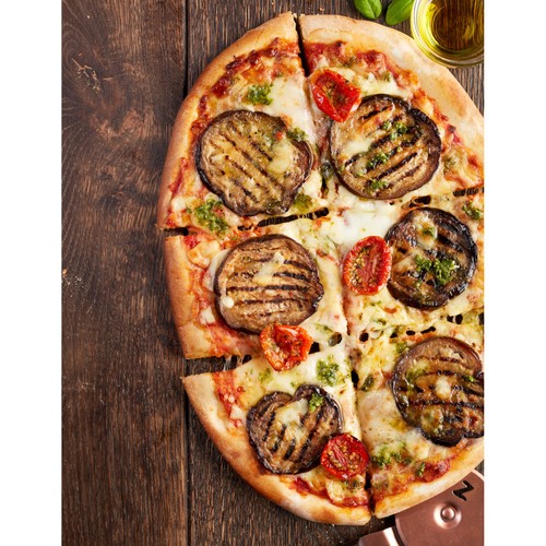 Zizzi Rustica Aubergine Parmigiana Pizza 456g thumbnail 3