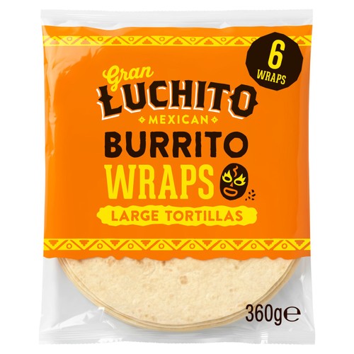 Gran Luchito Burrito Wraps 360g