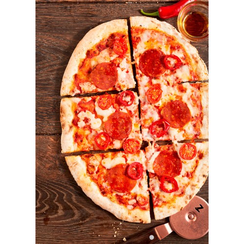 Zizzi Vegan Rustica Jackfruit Pepperoni Pizza 400g thumbnail 2
