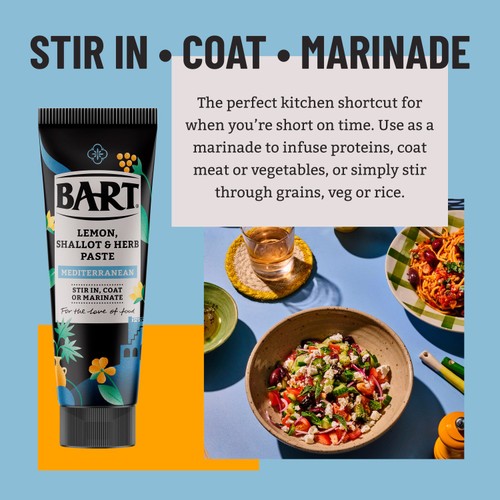 Bart Mediterranean Lemon, Shallot & Herb Paste 80g thumbnail 3