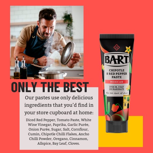 Bart Mexican Chipotle & Red Pepper Paste 80g thumbnail 4