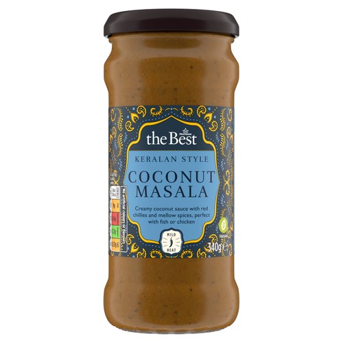 Morrisons The Best Keralan Style Coconut Masala Sauce Mild 340g