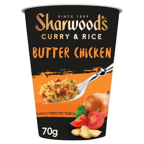 Sharwoods Butter Chicken Rice Pot 70g