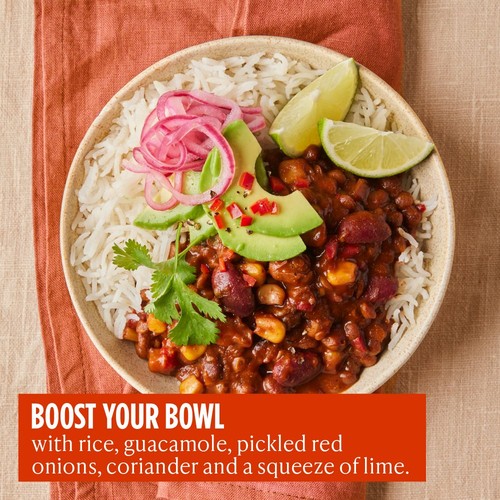 Merchant Gourmet 3-Bean & Lentil Chilli 280g thumbnail 4