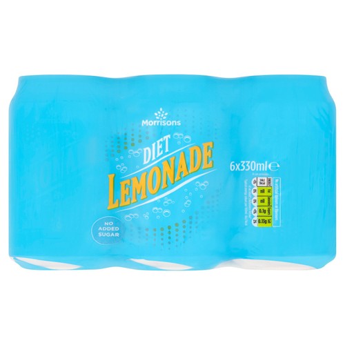 Morrisons Diet Lemonade 6 x 330ml thumbnail 2