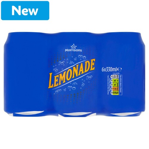 Morrisons Lemonade 6 x 330ml