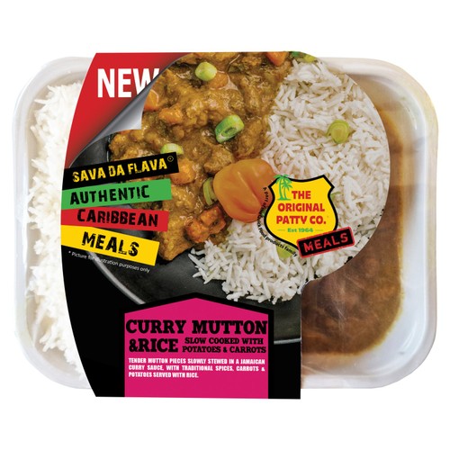 The Original Patty Co. Curry Mutton & Rice 380g