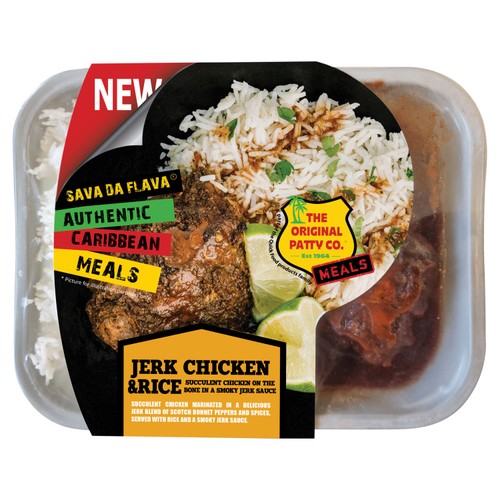 The Original Patty Co. Jerk Chicken & Rice 380g