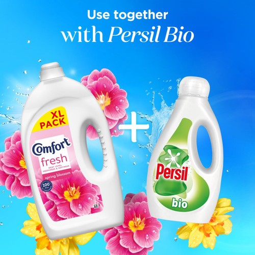 Comfort Fresh Fabric Conditioner Spring Blossom 80 Washes thumbnail 4