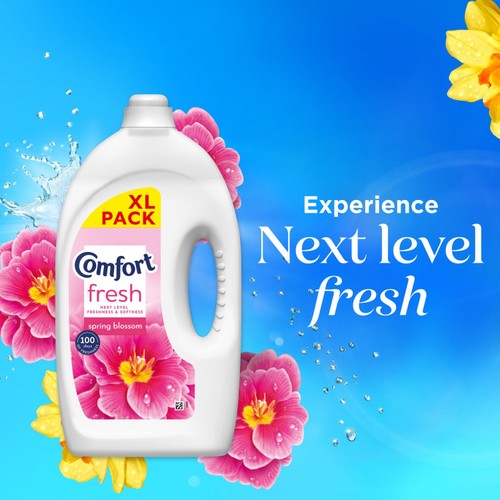 Comfort Fresh Fabric Conditioner Spring Blossom 80 Washes thumbnail 5