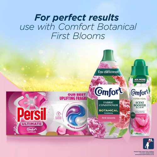 Persil Ultimate Washing Capsules Touch of Comfort 24 Washes thumbnail 5