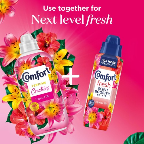 Comfort Perfume Creations Fabric Conditioner Tropical Lily 30 Washes thumbnail 4