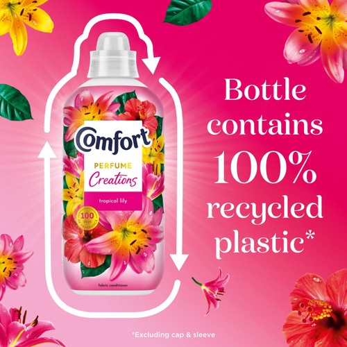 Comfort Perfume Creations Fabric Conditioner Tropical Lily 30 Washes thumbnail 5