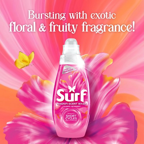 Surf Magnifi-Scent Wash Laundry Liquid Floral Fusion 31 Washes thumbnail 3