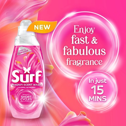 Surf Magnifi-Scent Wash Laundry Liquid Floral Fusion 31 Washes thumbnail 5
