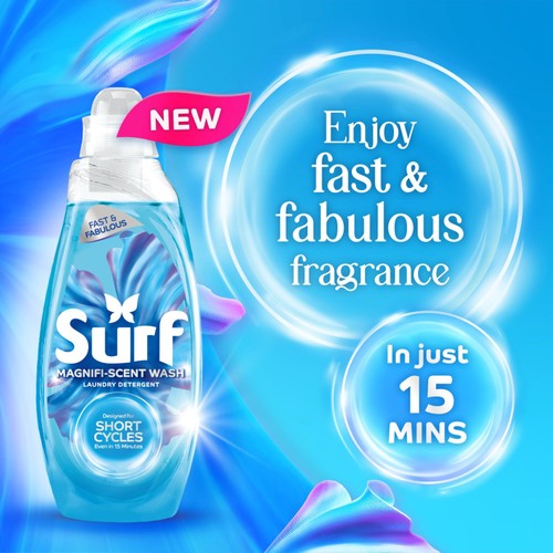 Surf Magnifi-Scent Wash Laundry Liquid Aqua Bliss 31 Washes thumbnail 4