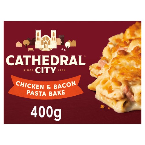 Cathedral City Cheesy Chicken & Bacon Pasta Bake Meal For One 400g