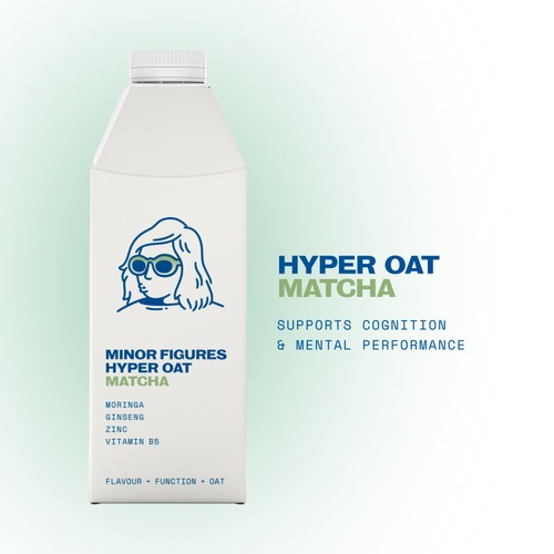 Minor Figures Oat Milk Hyper Oat Matcha 750ml thumbnail 3