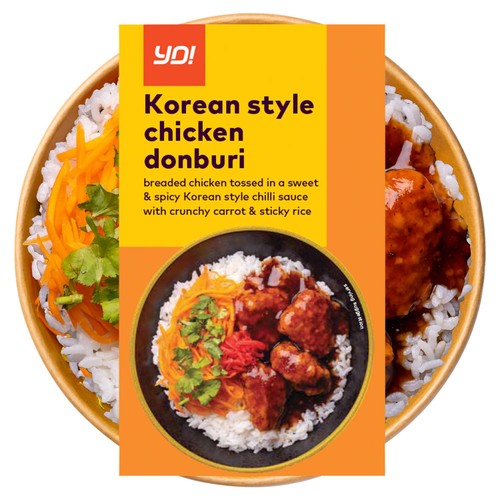 Yo! Korean Style Chicken Donburi 400g