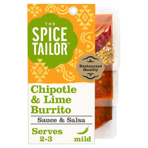 The Spice Tailor Mexican Chipotle Burrito Sauce & Salsa Meal Kit thumbnail 2