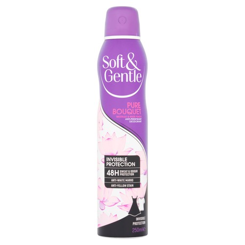 Soft & Gentle Pure Bouquet Invisible 48h Deodorant Spray 250ml
