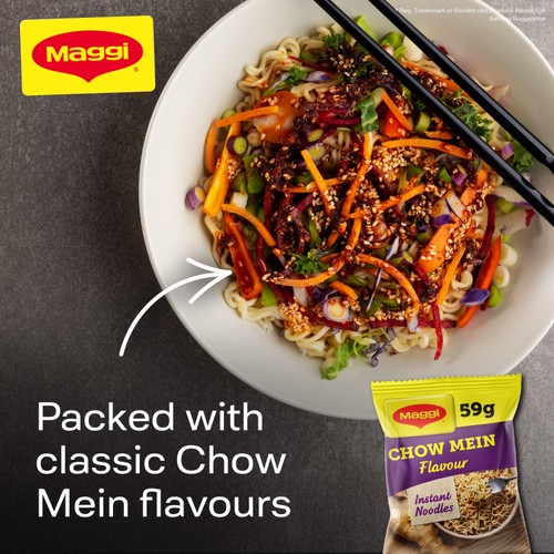 Maggi Instant Noodles Chow Mein Flavour 4 x 59.2g thumbnail 4