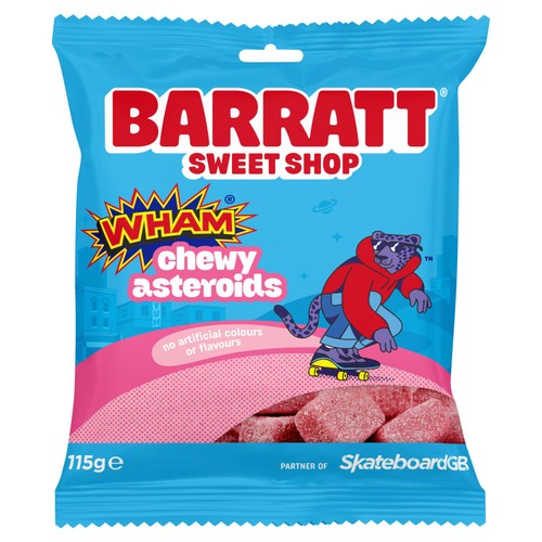 Barratt Wham Sourz Squishy Sour Space Gums 115g thumbnail 2