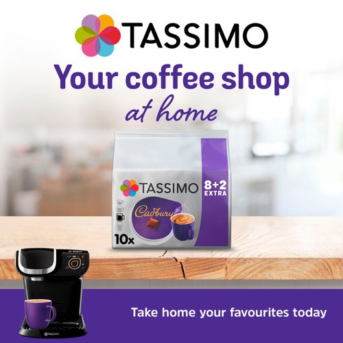 Tassimo Cadbury Hot Chocolate 10 Cups thumbnail 3